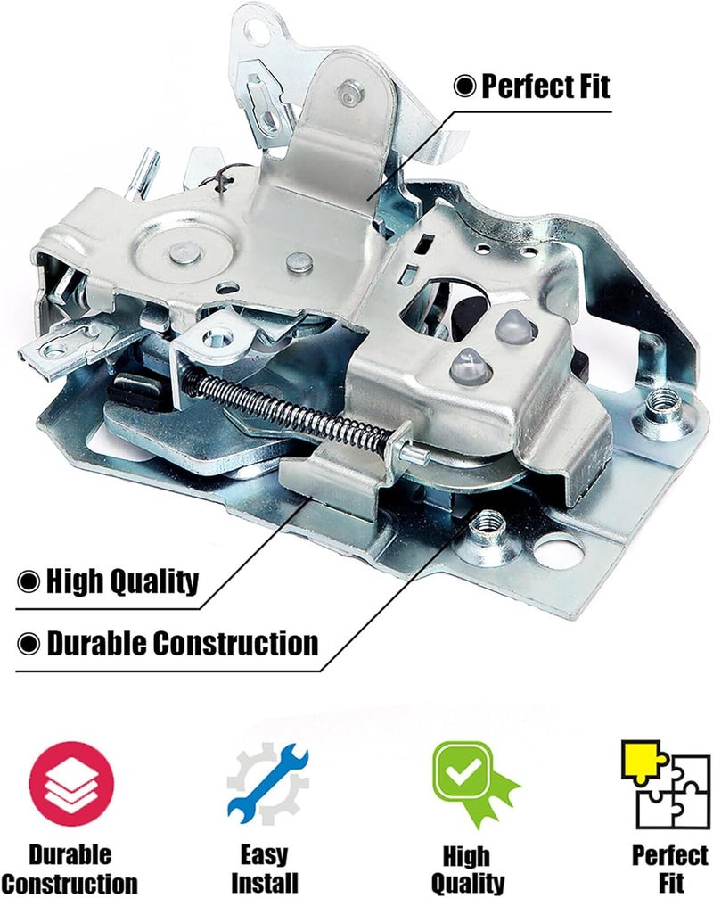 E-Vniko Front Left Right Door Lock Latch Assembly Fits for 1988-1998 Chevy Chevrolet GMC C1500 C2500 K1500 S10 Safari Yukon Truck Pickup Suburban Replace Driver Passenger Side Lock Actuator 940-102 - Image 4